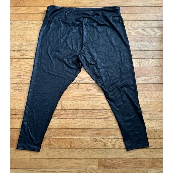 Womens Size 3x Ava & Viv Black Leggings - Picture 5 of 6